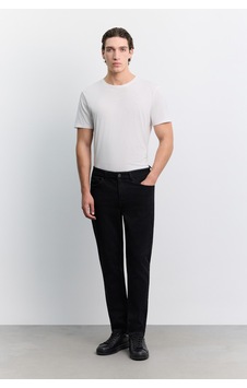 Avva Erkek Siyah Eskitme Yıkamalı Pamuklu Elastan Madrid Comfort Slim Fit Jean Pantolon A62y3528 Avva Erkek Siyah Eskitme Yıkamalı Pamuklu Elastan Madrid Comfort Slim Fit Jean Pantolon A62y3528