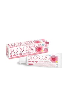 Rocs Baby Elma Püresi Tadında Florürsüz Diş Macunu 0-3 Yaş Rocs Baby Elma Püresi Tadında Florürsüz Diş Macunu 0-3 Yaş