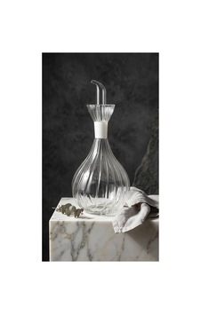 Reoona 900 Ml Borosilikat Tombul Çizgili Cam Yağdanlık Damlatmaz Yağlık / Sirkelik 1 Adet Açık Beyaz Reoona 900 Ml Borosilikat Tombul Çizgili Cam Yağdanlık Damlatmaz Yağlık / Sirkelik 1 Adet Açık Beyaz
