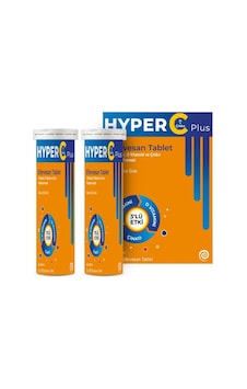 Hyper Vitamin C Vitamin D Çinko Plus Efervesan 2 X 10 Tablet