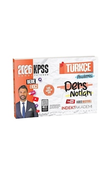 2026 Kpss Türkçe Akademisi Video Ders Notları - Berk Ekici İndeks Akademi Yayıncılık 2026 Kpss Türkçe Akademisi Video Ders Notları - Berk Ekici İndeks Akademi Yayıncılık