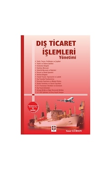 Dış Ticaret İşlemleri Yönetimi Yaser Gürsoy Ekin