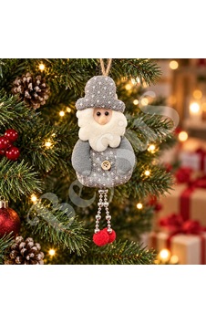 Yılbaşı Çam Ağacı Süsü Noel Baba Gümüş Diğer Yılbaşı Çam Ağacı Süsü Noel Baba Gümüş Diğer