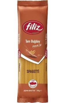 Filiz Tam Buğday Spagetti 350 G