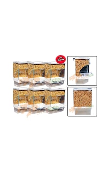 Garden Mix Kuşlar İçin Akıllı Yemlik 6 Adet