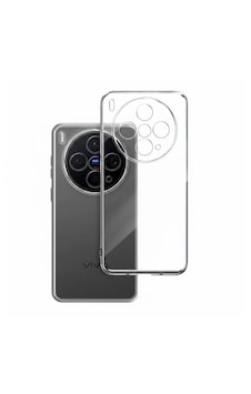 Microcase Vivo X300 İle Uyumlu Slim Serisi Soft Tpu Silikon Kılıf - Şeffaf Al3324 Siyah