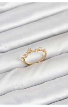 Pirinç Gold Renk Manifest Kadın Yüzük Diğer Pirinç Gold Renk Manifest Kadın Yüzük Diğer