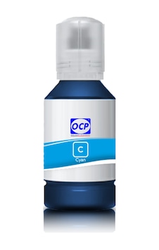 OCP Epson EcoTank L3251 Uyumlu Yazıcı Mürekkebi 140ml C Cyan Mavi Dye OCP Epson EcoTank L3251 Uyumlu Yazıcı Mürekkebi 140ml C Cyan Mavi Dye