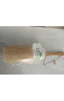 Kallina Sopalı Kabak Lifi Sırt Kesesi Bej