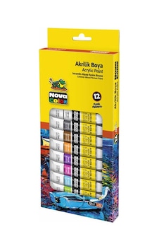 Nova Color Akrilik Boya Tup 12 Li 12 Ml Nova Color Akrilik Boya Tup 12 Li 12 Ml