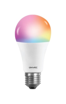 Ayrex Onvec 2gen Tuya Wifi+bluetooth Destekli 9 W Rgb Çok Renkli Akıllı Led Ampul, 2.4 Ghz, Onvec, Amazon Alexa Ve Go Diğer