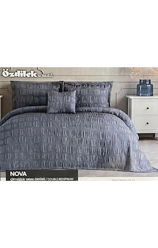 Özdilek Nova Çift Kişilik Yatak Örtüsü İndigo Çok Renkli Özdilek Nova Çift Kişilik Yatak Örtüsü İndigo Çok Renkli