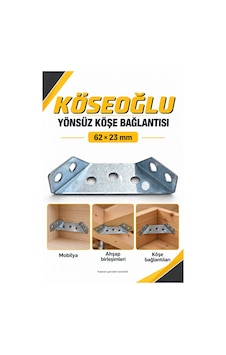 Yönsüz Köşe Bağlantısı Gri - 924143573 Gri