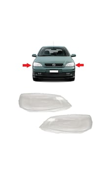 Opel Astra G 1998-2004 Uyumlu Sağ + Sol Far Camı Takım 2 Adet 1216156 1216157 Opel Astra G 1998-2004 Uyumlu Sağ + Sol Far Camı Takım 2 Adet 1216156 1216157