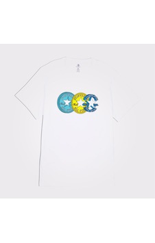 Converse Chuck Taylor Distorted Erkek Beyaz T-shirt Converse Chuck Taylor Distorted Erkek Beyaz T-shirt