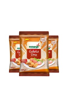 Esmergil Galeta Unu 3'lü Paket 3 x 200 Gr Esmergil Galeta Unu 3'lü Paket 3 x 200 Gr