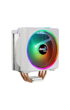 Aerocool Ae-cc-cyln4f-w Cylon 4f Beyaz 12cm Argb Şeffaf Fan İşlemci Soğutucu