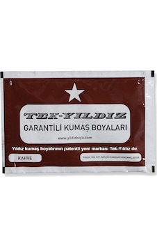 Yıldız Kumaş Boyası Kahve 12 Adet Kahverengi Yıldız Kumaş Boyası Kahve 12 Adet Kahverengi