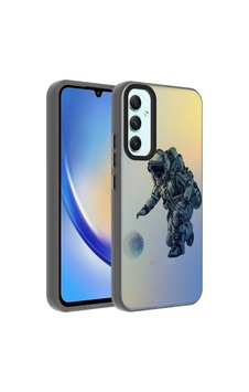 Galaxy Uyumlu A34 Kılıf Desenli Zore Dragon Sert Kapak Astronot Galaxy Uyumlu A34 Kılıf Desenli Zore Dragon Sert Kapak Astronot