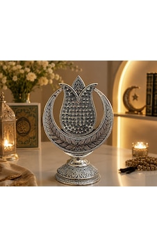 Ofisinize Ve Evinize Anlam Katan Dekoratif Osmanlı Motifli Allah Yazılı Hilal Lale Figür Biblo 27 Cm Ofisinize Ve Evinize Anlam Katan Dekoratif Osmanlı Motifli Allah Yazılı Hilal Lale Figür Biblo 27 Cm
