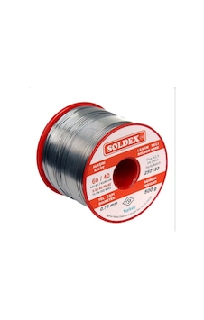Soldex Sn60 Pb40 Lehim Teli 0.75mm 500gr Soldex Sn60 Pb40 Lehim Teli 0.75mm 500gr
