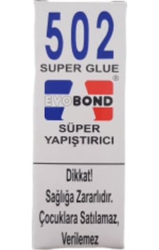 EvoBond 502 Super Glue Japon Yapıştırıcı EvoBond 502 Super Glue Japon Yapıştırıcı