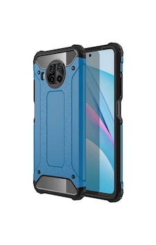 Kilifone - Xiaomi Uyumlu Mi 10t Lite 5g - Kılıf Çift Katman Zırh Tank Crash Military Kapak - Mavi Kilifone - Xiaomi Uyumlu Mi 10t Lite 5g - Kılıf Çift Katman Zırh Tank Crash Military Kapak - Mavi