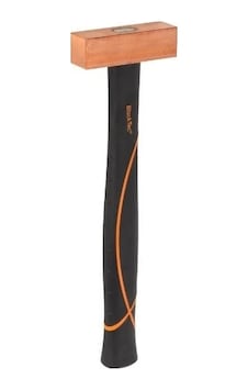 Fiber Saplı Bakır Çekiç 1500gr K 6127330fs1500 Fiber Saplı Bakır Çekiç 1500gr K 6127330fs1500