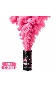 Pembe Renk Sis Pembe Duman 1 Adet