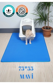 Kedi Tuvalet Önü Paspası Kedi Kumu Paspası Kedi Matıdır. Mavi Kedi Tuvalet Önü Paspası Kedi Kumu Paspası Kedi Matıdır. Mavi