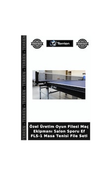 Özel Üretim Oyun Filesi Maç Ekipmanı Salon Sporu Ef Fls-1 Masa Tenisi File Seti Belirtilmemiş Özel Üretim Oyun Filesi Maç Ekipmanı Salon Sporu Ef Fls-1 Masa Tenisi File Seti Belirtilmemiş