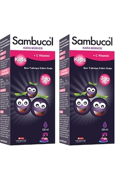 Sambucol Kids Şurup 2 Adet Sambucol Kids Şurup 2 Adet