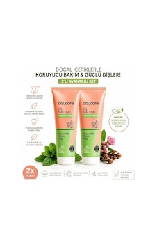 Karanfil Ve Nane Yağlı Glutensiz Diş Macunu 2'li Karanfil Ve Nane Yağlı Glutensiz Diş Macunu 2'li