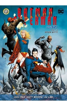 Batman - Süperman Cilt 2 - Oyun Bitti- JBC Yayıncılık