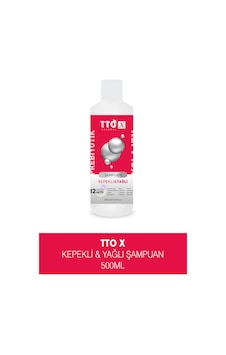 Tto X Kepekli Ve Yağlı Saçlara Özel Şampuan 500 ML Tto X Kepekli Ve Yağlı Saçlara Özel Şampuan 500 ML