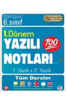 Tonguç 6. Sınıf 1. Dönem Yazılı Notları 1. Yazılı + 2. Yazılı Tonguç 6. Sınıf 1. Dönem Yazılı Notları 1. Yazılı + 2. Yazılı