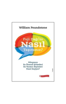 Fuji Dağını Nasıl Taşırsınız? - William Poundstone - ODTÜ Yayıncılık