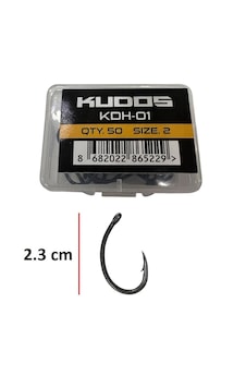 Kudos Kdh-01 No:2 Olta İğnesi 50 Adet Kudos Kdh-01 No:2 Olta İğnesi 50 Adet
