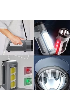 Güçlü Şarjlı Fener Masa Lambası Wt-603