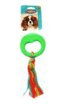Doglife İpli Desenli Halka 20 CM Küçük Irk ve Yavru Köpek Oyuncağı Doglife İpli Desenli Halka 20 CM Küçük Irk ve Yavru Köpek Oyuncağı