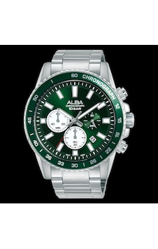 Alba At3l13x1 Quartz Çelik Gri Yeşil Kadran 10 Atm 45 Mm Erkek Kol Saati Alba At3l13x1 Quartz Çelik Gri Yeşil Kadran 10 Atm 45 Mm Erkek Kol Saati