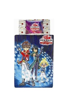 Taç Lisanslı Nevresim Tek Kişilik Polyester Bakugan