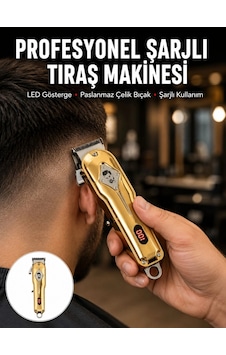 Type-c Şarjlı Lcd Ekranlı Profesyonel Saç Sakal Tıraş Makinesi Yeni Nesil 1.5 Saat Type-c Şarjlı Lcd Ekranlı Profesyonel Saç Sakal Tıraş Makinesi Yeni Nesil 1.5 Saat