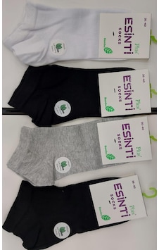 Esinti Kadın Bambu Patik Çorap 6 Adet 001 Esinti Kadın Bambu Patik Çorap 6 Adet 001