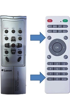 Laxon S26 5+1 Surround Sound Sistem Ses Sistemi Kumandası Laxon S26 5+1 Surround Sound Sistem Ses Sistemi Kumandası