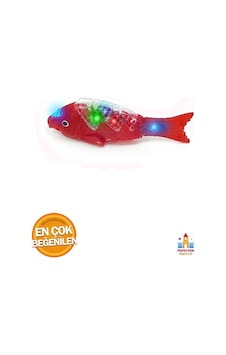 Pilli Işıklı Müzikli Hareket Eden Balık Oyuncak - Eğlenceli Ve Öğretici Deneyim Pilli Işıklı Müzikli Hareket Eden Balık Oyuncak - Eğlenceli Ve Öğretici Deneyim