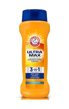 Arm & Hammer Ultra Max Cool Water 3in1 Duş Jeli + Şampuan + Saç Kremi 665 ML