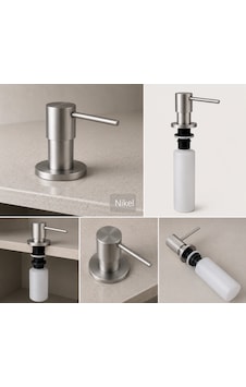 Ankastre Sabunluk Mutfak/banyo Nikel Ankastre Sabunluk Mutfak/banyo Nikel