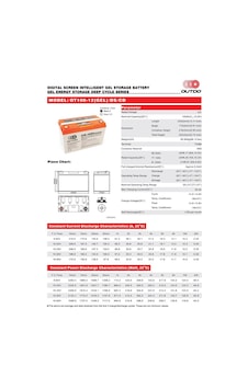 Akü Outdo Ot100-12 A-plus Ekranlı Ds-ıgel Energy Storage Deep Cycle Vrla Gel/ds/cd-a 10hr Akü Outdo Ot100-12 A-plus Ekranlı Ds-ıgel Energy Storage Deep Cycle Vrla Gel/ds/cd-a 10hr