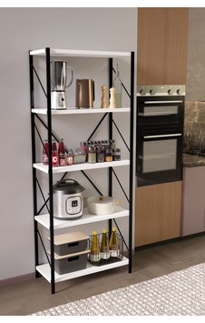 Titan Mutfak Rafı Kiler Rafı Mikrodalga Fırın Rafı Çok Amaçlı Raf 150x60 Cm Beyaz Beyaz Titan Mutfak Rafı Kiler Rafı Mikrodalga Fırın Rafı Çok Amaçlı Raf 150x60 Cm Beyaz Beyaz